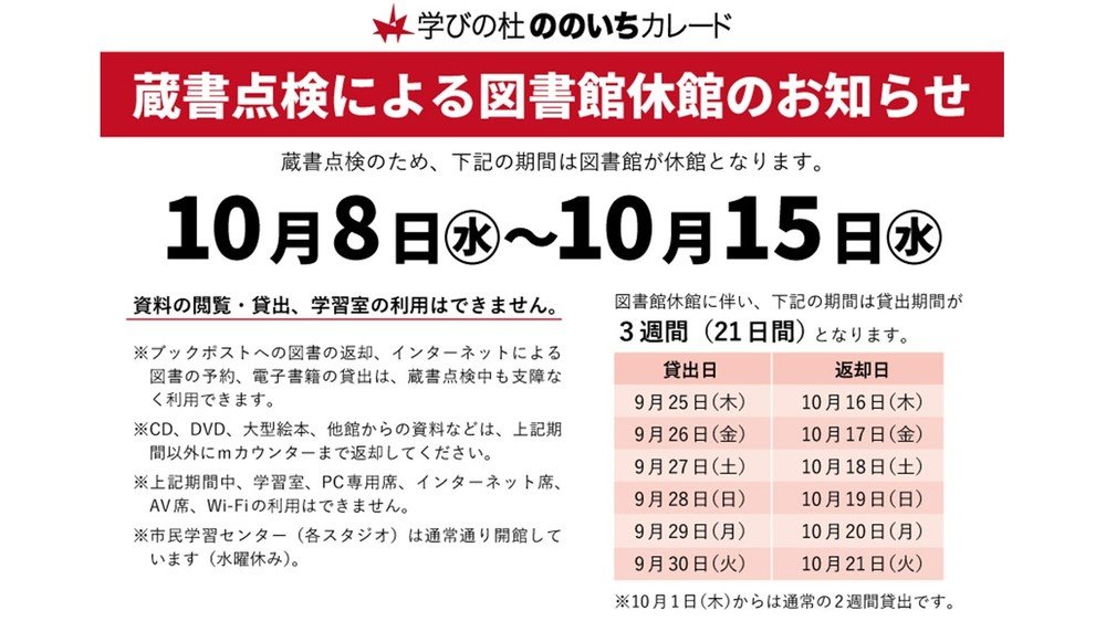 2025年蔵書点検